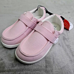 Wonder Nation Toddler Girl Moc Toe Shoes Pink Size 11